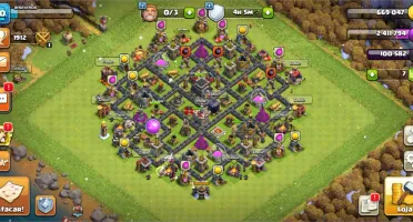 Duas e uma Clash Royale desafiante 2 e Clash of clã cv9