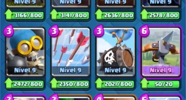 Duas e uma Clash Royale desafiante 2 e Clash of clã cv9