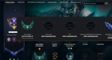 Conta Platina 2 com 55 Champs e 41 Skins + 2 Miticas