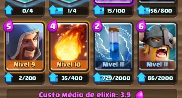 Clash Royale Nvl 10/12 lendárias