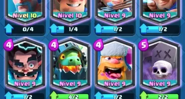 Clash Royale Nvl 10/12 lendárias
