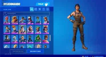 Vendo conta de fortnite
