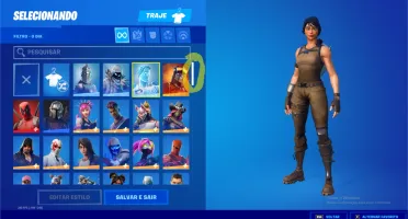 Vendo conta de fortnite