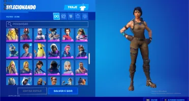 Vendo conta de fortnite