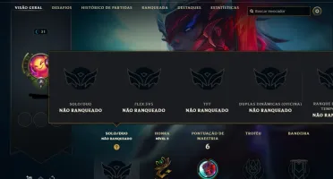 Conta de LOL