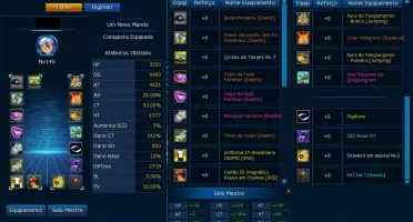 Conta MidGame no servidor LA Omegamon