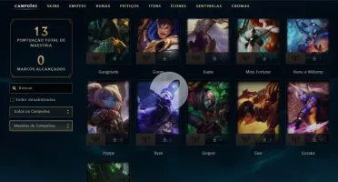 Conta Mestre - Smurf LOL (league of legends) ELOMOON