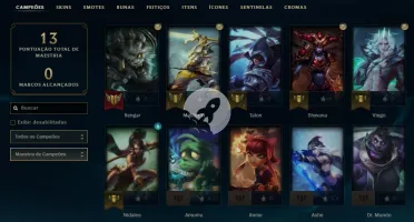 Conta Mestre - Smurf LOL (league of legends) ELOMOON