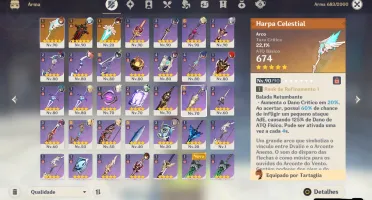 Ayaka, Venti, Zhongli, etc, AR56, Server America