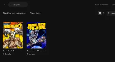 Epic Games Conta 208 jogos