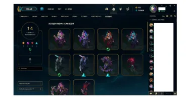 Conta lol diamante 1
