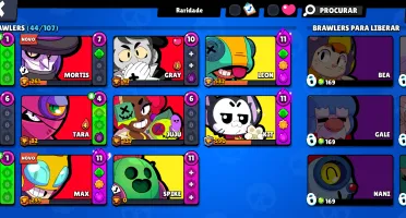 🏆 Conta Brawl Stars | 7.216 Troféus + Clash Arena 19