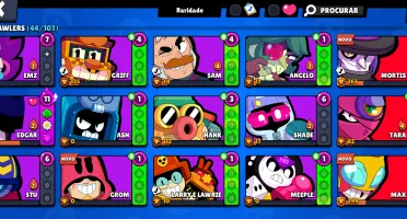 🏆 Conta Brawl Stars | 7.216 Troféus + Clash Arena 19