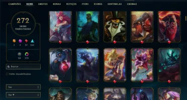 Ferro 3 com TODOS os champs e 272 Skins ( MAIN JG )