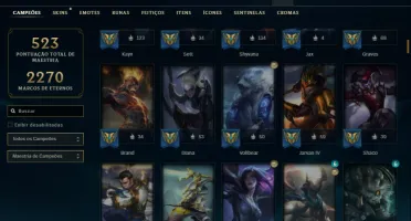 Ferro 3 com TODOS os champs e 272 Skins ( MAIN JG )