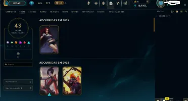 Conta Valorant |League Of Legends conta TOP