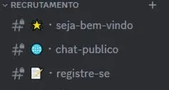 Modelo De Servidor Do Discord Para Guild Do Albion