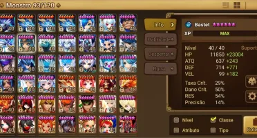 Conta Summoners War - Global