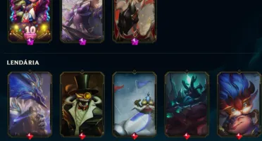 Conta do LOL com MUITAS skins - PREÇO NEGOCIAVEL