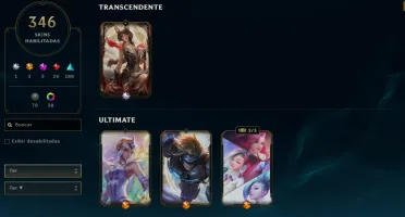 Conta do LOL com MUITAS skins - PREÇO NEGOCIAVEL