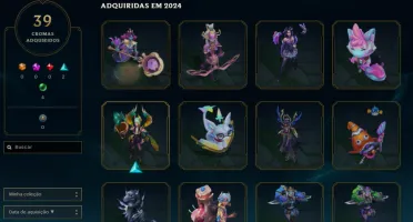 Conta do LOL com MUITAS skins - PREÇO NEGOCIAVEL