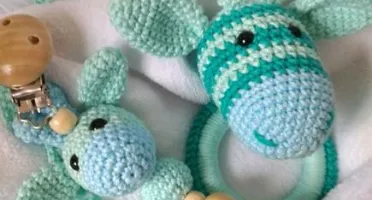 Kit Baby - Naninha + Prendedor + Chocalho
