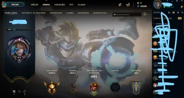 Conta League of Legends - Todos os champs