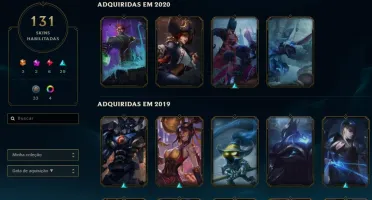Conta League of Legends - Todos os champs
