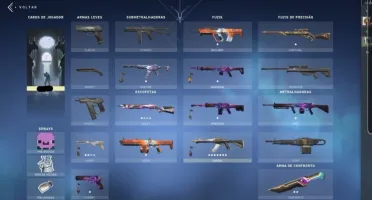Conta daora cheia de skin