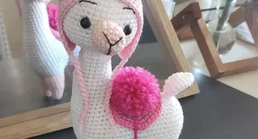 Lhama de Crochê