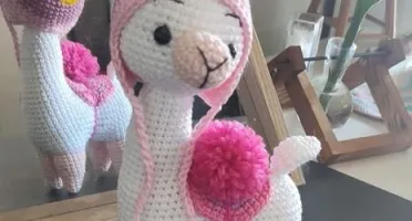 Lhama de Crochê