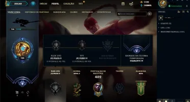 JANNA VITORIOSA - CONTA RARA. 4 VEZES DIAMOND, 3 VEZES PLAT.