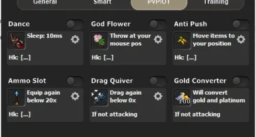Bot Tibia 13 (Fora da tela) Multifunções.