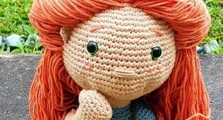Boneca Bonnie Amigurumi (personalizados)