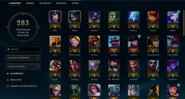 Conta Platina V +100 champ