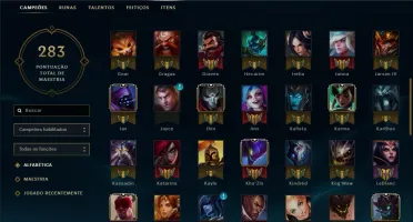 Conta Platina V +100 champ