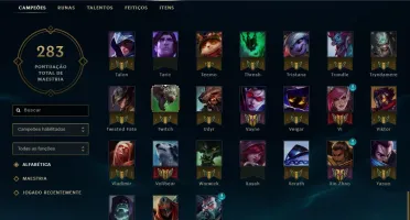 Conta Platina V +100 champ