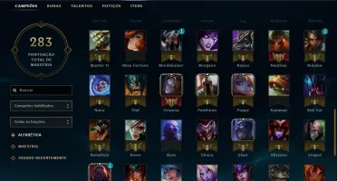 Conta Platina V +100 champ