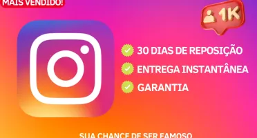 Instagram - Seguidores / Início Rápido /