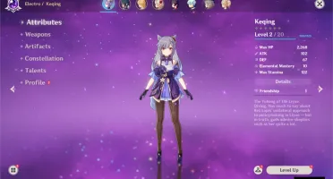 Keqing + Noelle C3 + Chongyun AR7