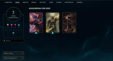 Conta unranked com MMR ÓTIMO 27W/3L na Season 2021