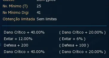 Conta jump LADMO Omega Fang/Shin + Gehenna