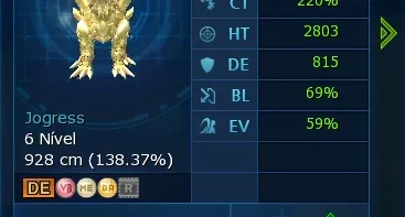 Conta jump LADMO Omega Fang/Shin + Gehenna