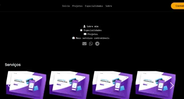 Template Estatico Para Criar Portifolio