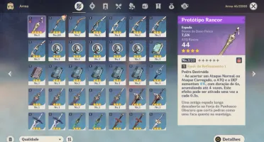 CONTA COM YOIMYIA AR 10 / CONTA REROLL / GENSHIN IMPACT
