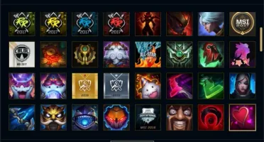 CONTA LEAGUE OF LEGENDS - PLATINA 1