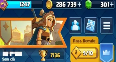 Conta De Clash Royale 9 Anos!