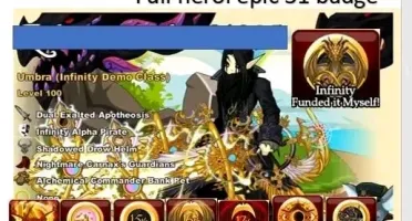 conta de aqw full hard farm