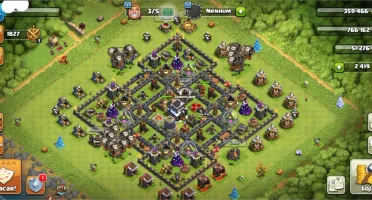 Clash Of Clans Cv9 quase Full