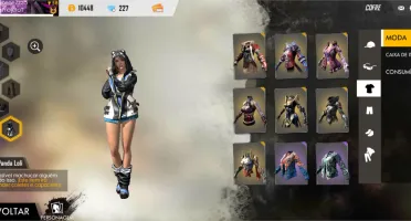 Conta Free Fire Gemada